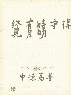 终有时守得云开见月明