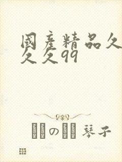 国产精品久久久久久99