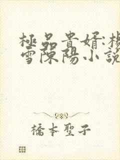 极品贵婿:杨晓雪陈阳小说