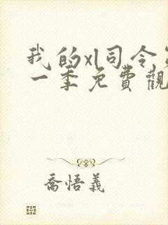 我的xl司令第一季免费观看