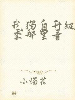 我独自升级第二季哪里看