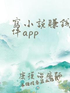 写小说赚钱的软件app