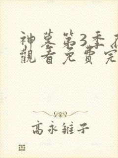 神墓第3季在线观看免费完整版