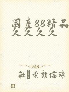 国产88精品久久久久久