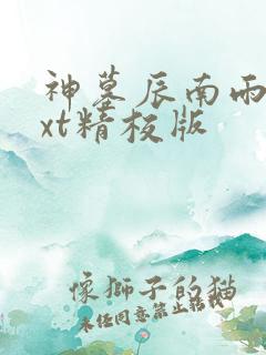 神墓辰南雨馨txt精校版