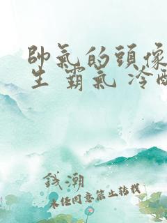 帅气的头像 男生 霸气 冷酷动漫