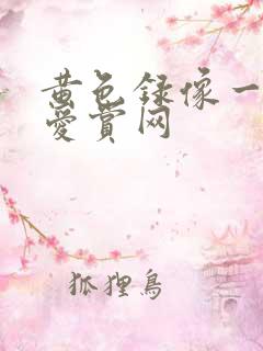 黄色录像一级片爱赏网