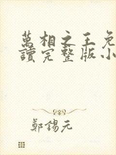 万相之王免费阅读完整版小说