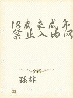 18岁未成年人禁止入内网站