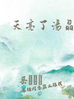 天亮了汤晶锦
