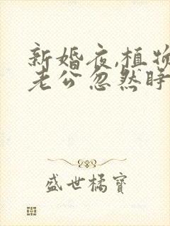 新婚夜,植物人老公忽然睁开眼全本下载