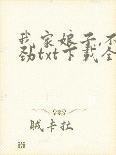 我家娘子,不对劲txt下载全本