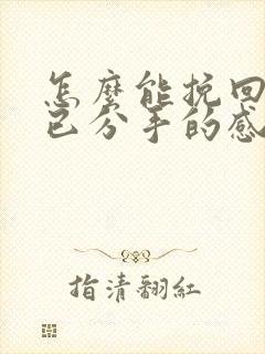 怎么能挽回一段已分手的感情