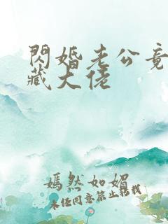 闪婚老公竟是隐藏大佬