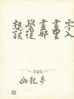 想学画画零基础该从哪里入手