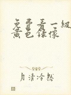 免费看一级夫妻黄色录像