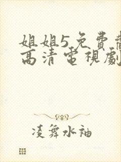 姐姐5免费观看高清电视剧