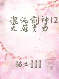 混沌剑神12个天庭实力