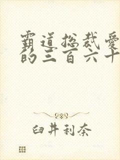 霸道总裁爱上我的三百六十天免费观看