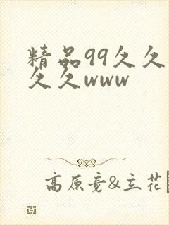 精品99久久久久久www