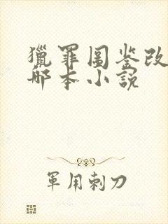 猎罪图鉴改编自哪本小说