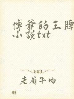 傅爷的王牌傲妻小说txt