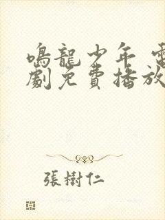 鸣龙少年 电视剧免费播放