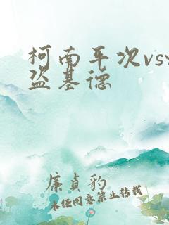 柯南平次vs怪盗基德