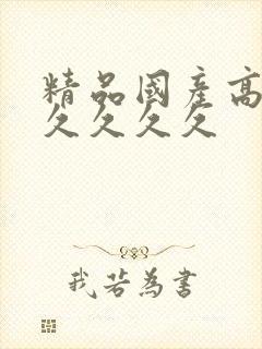 精品国产高清久久久久久