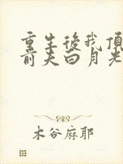 重生后我顶替了前夫白月光完整小说