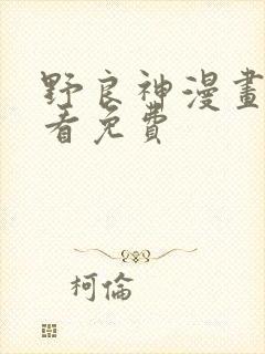 野良神漫画在哪看免费