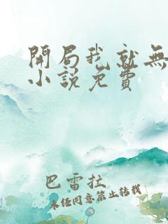 开局我就无敌了小说免费