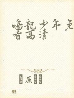 鸣龙少年免费观看高清