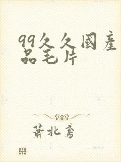 99久久国产精品毛片