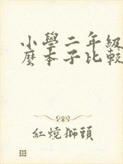 小学二年级用什么本子比较多