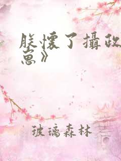 朕怀了摄政王的崽》