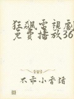 狂飙电视剧全集免费播放36集