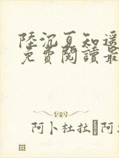 陆沉夏知遥全文免费阅读最新章节