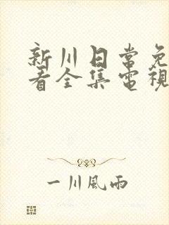 新川日常免费观看全集电视剧