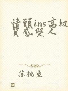 情头ins高级质感双人