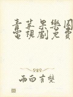 青苹果乐园影院电视剧免费播放小说