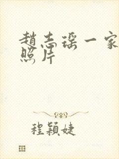 赵志瑶一家三口照片