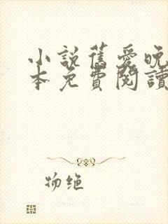 小说旧爱晚成全本免费阅读