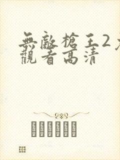 无敌枪王2免费观看高清