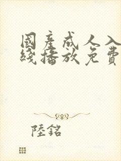 国产成人入口在线播放免费