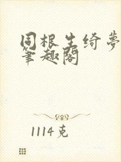 同根生绮梦小说笔趣阁