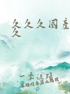 久久久国产精品久