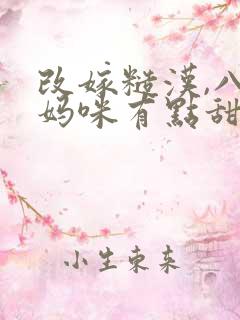 改嫁糙汉,八零妈咪有点甜