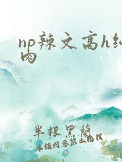 np辣文高h纯肉