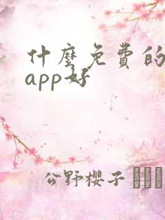 什么免费的小说app好